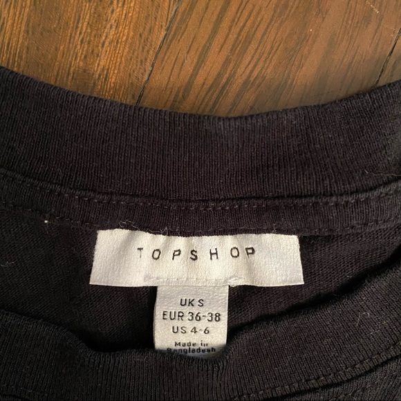 Topshop Cropped Shirt - Picture 2 of 2